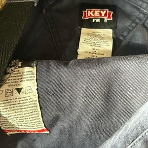 Key FR Bib Overalls Coveralls XL men’s